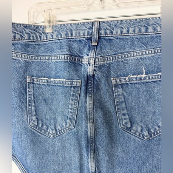 Zara Denim Asymmetrical Denim Skirt – NWT – Size M - Picture 15 of 17